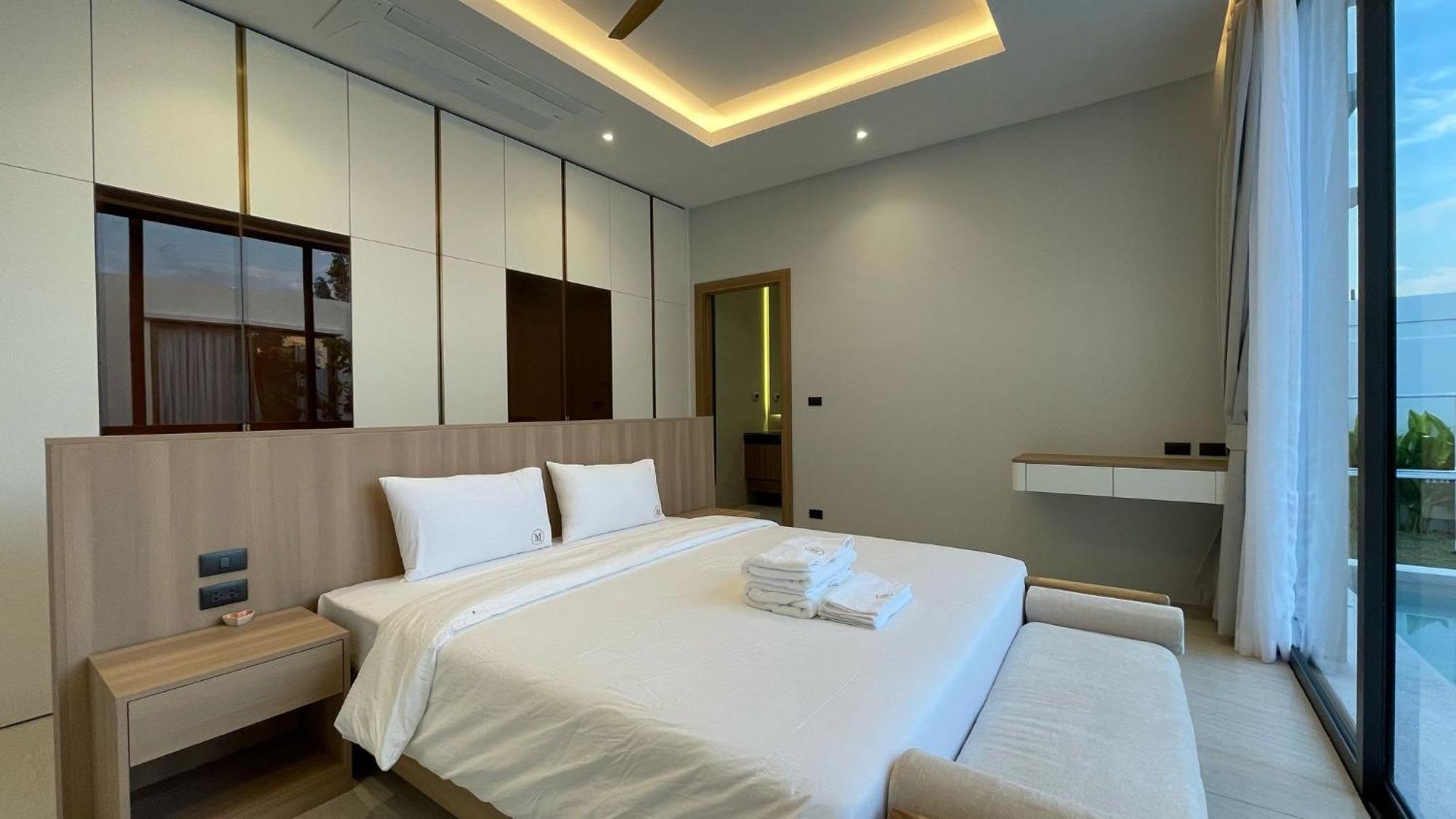Villa Solis - Contemporary 4Br Retreat With Private Pool And Concierge Chalong Exterior photo