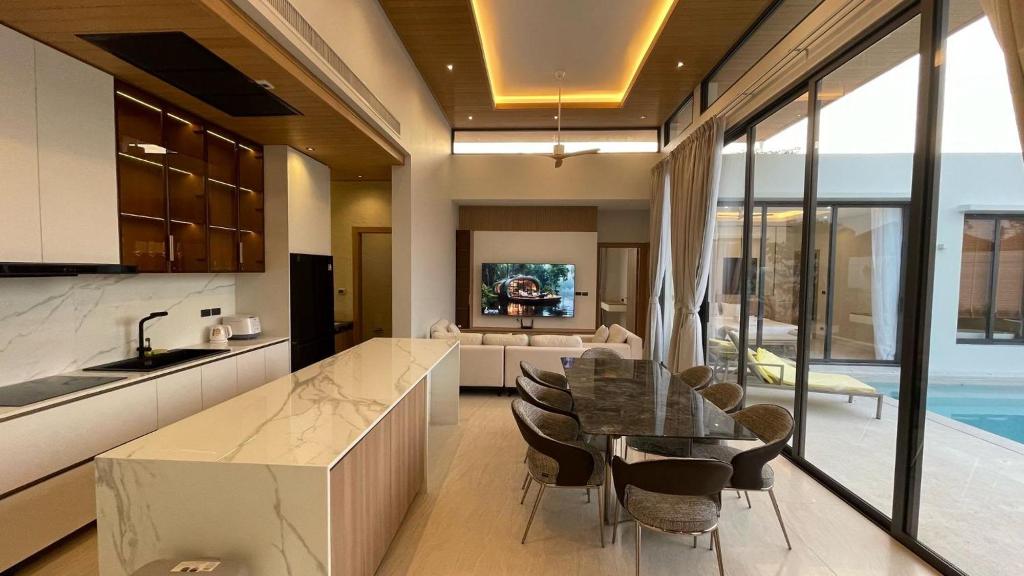 Villa Solis - Contemporary 4Br Retreat With Private Pool And Concierge Chalong Exterior photo