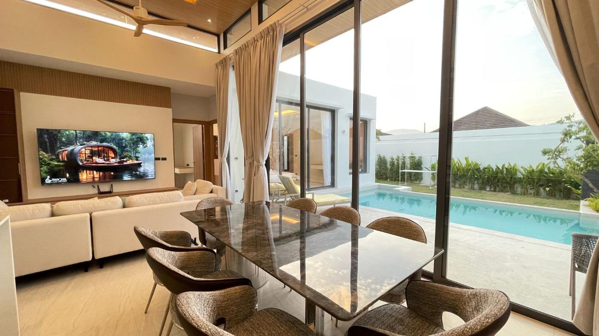 Villa Solis - Contemporary 4Br Retreat With Private Pool And Concierge Chalong Exterior photo